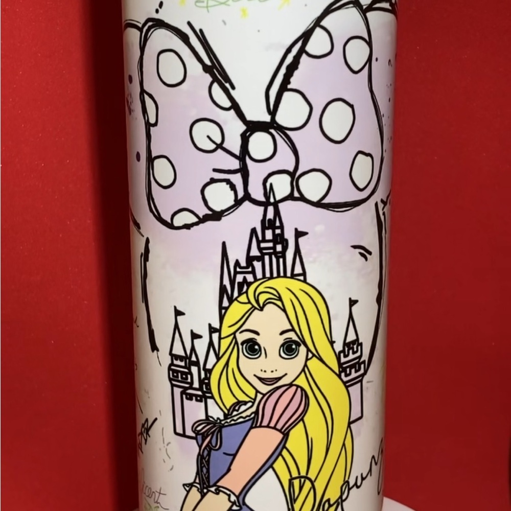 Disney Princess Tumbler with Castle Design